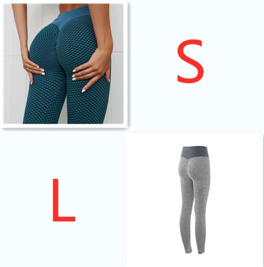 Seamless Plaid Leggings, image 4