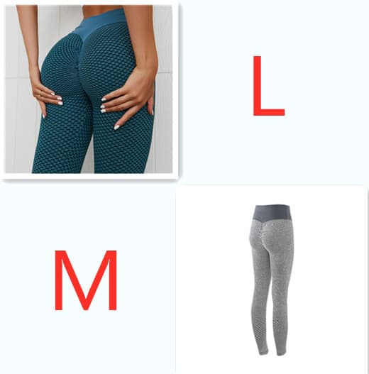 Seamless Plaid Leggings, image 2