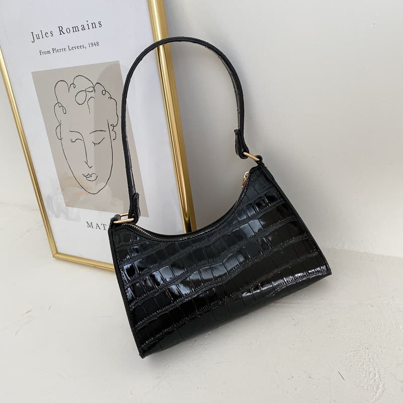 Pattern Underarm Shoulder Bag, image 1