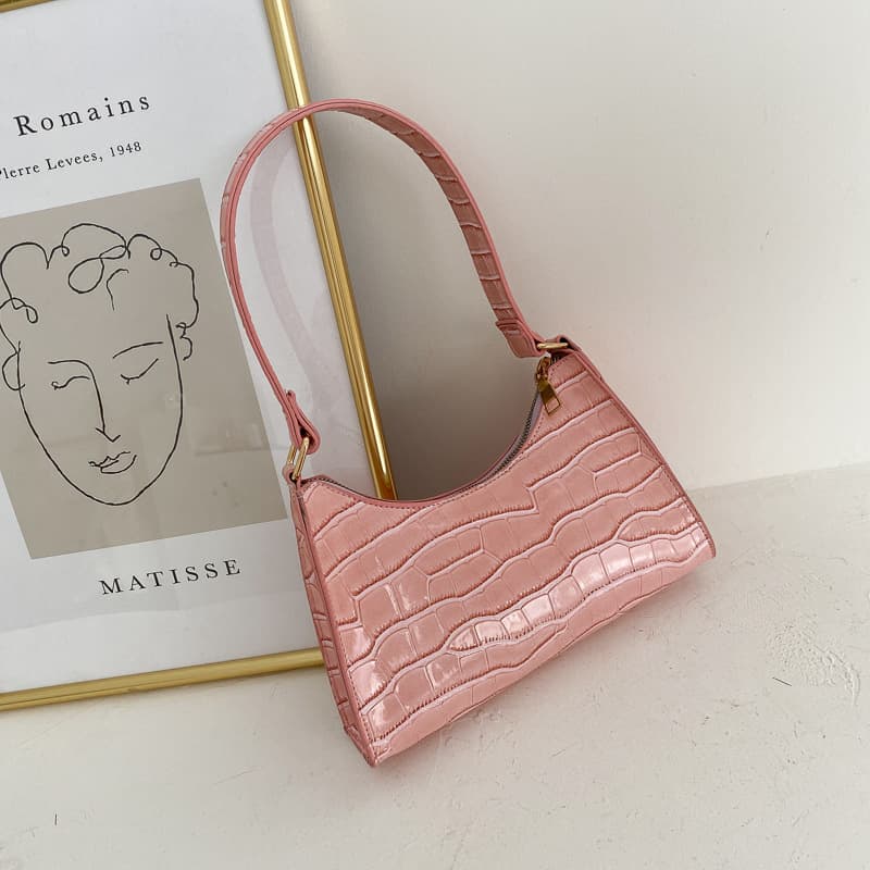 Pattern Underarm Shoulder Bag, image 5