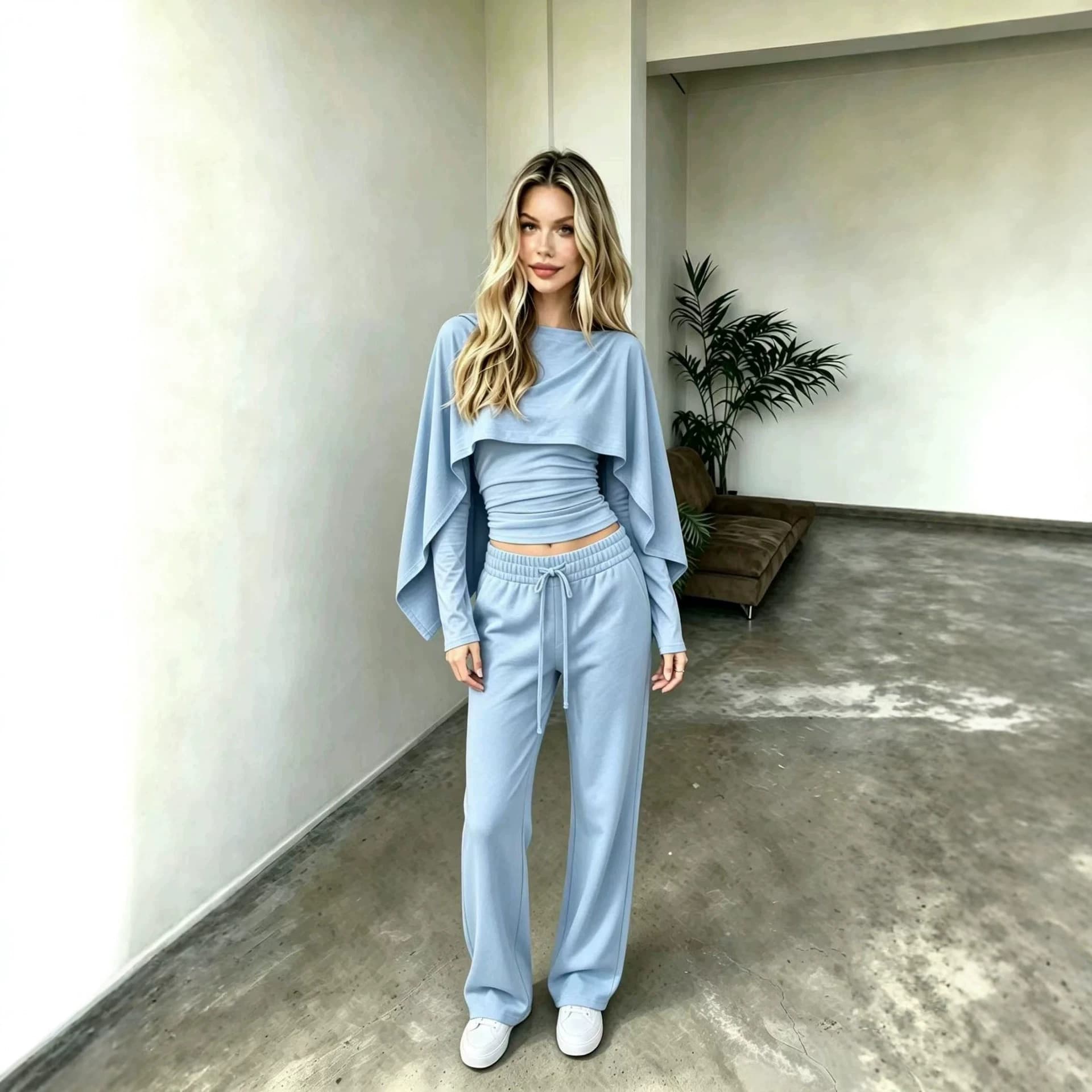 Layered Shawl Suit, image 8