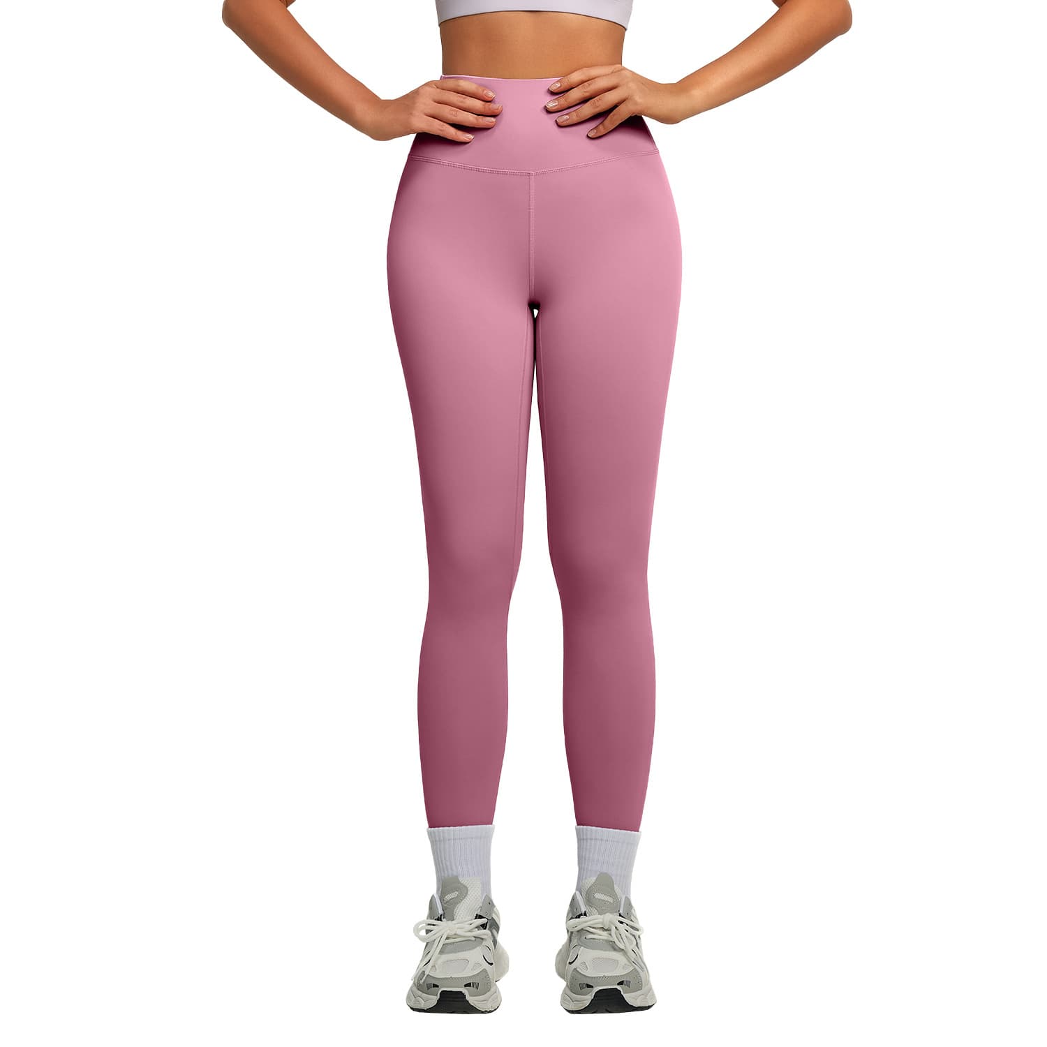 High-Waisted Yoga Trousers, image 4