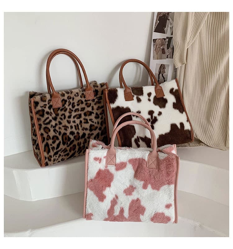 Plush Shoulder Bag, image 1