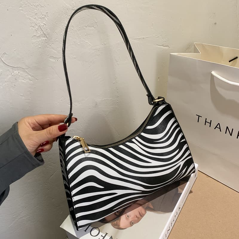 Pattern Underarm Shoulder Bag, image 7