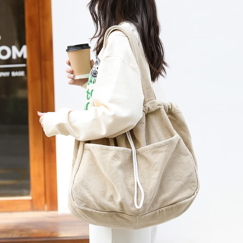 Corduroy Shoulder Bag, image 5