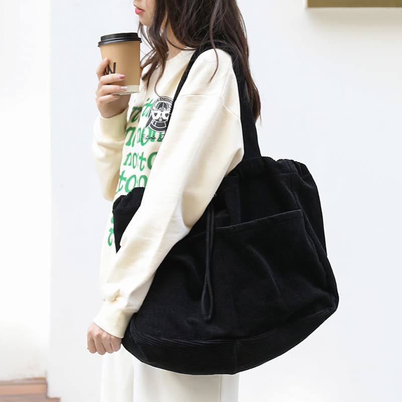 Corduroy Shoulder Bag, image 6