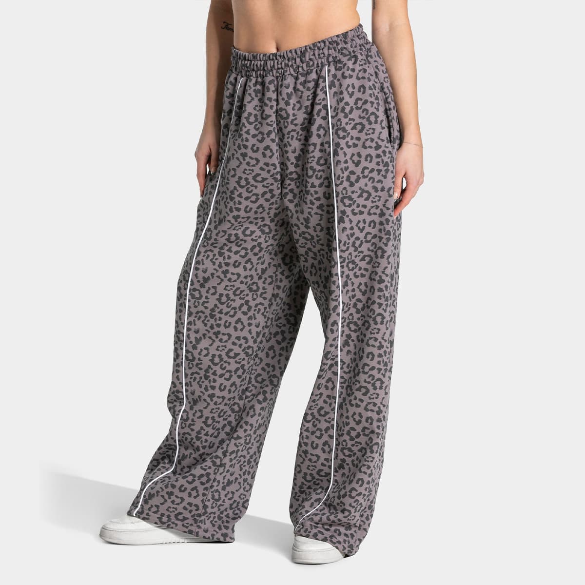 Leopard-Print Wide-Leg Trousers, image 6