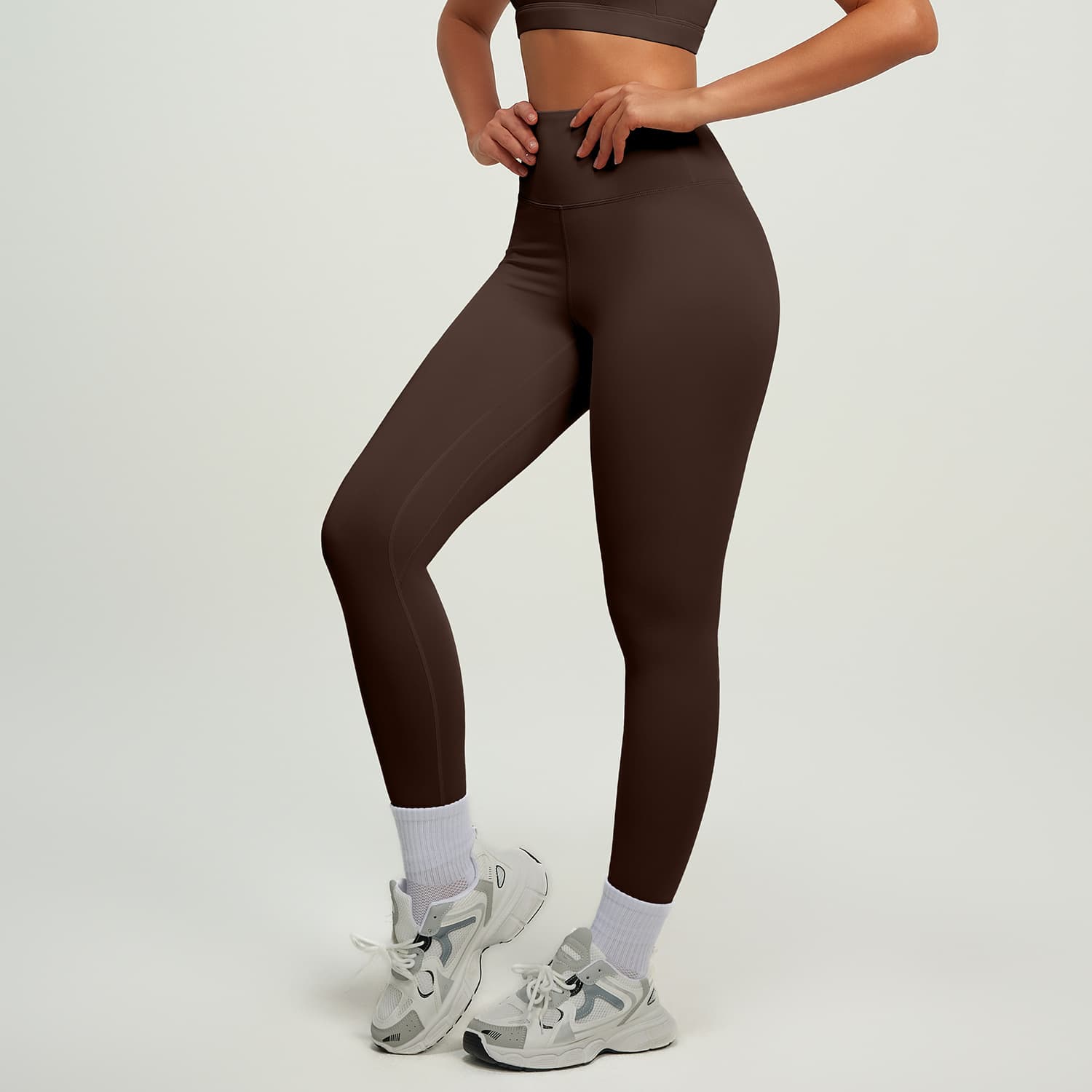 High-Waisted Yoga Trousers, image 6