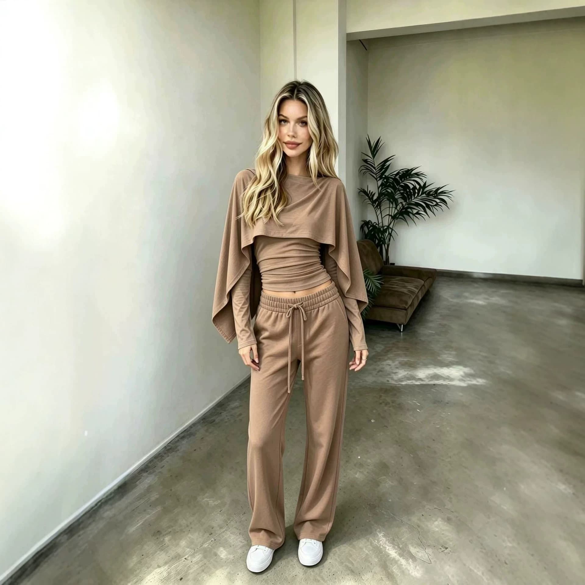 Layered Shawl Suit, image 7