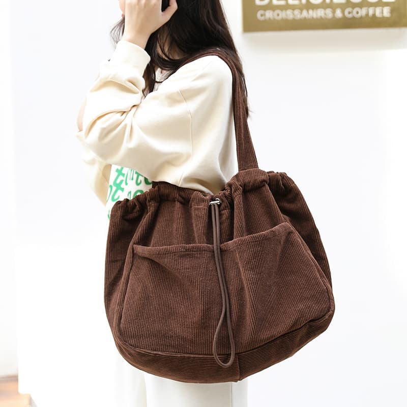 Corduroy Shoulder Bag, image 3