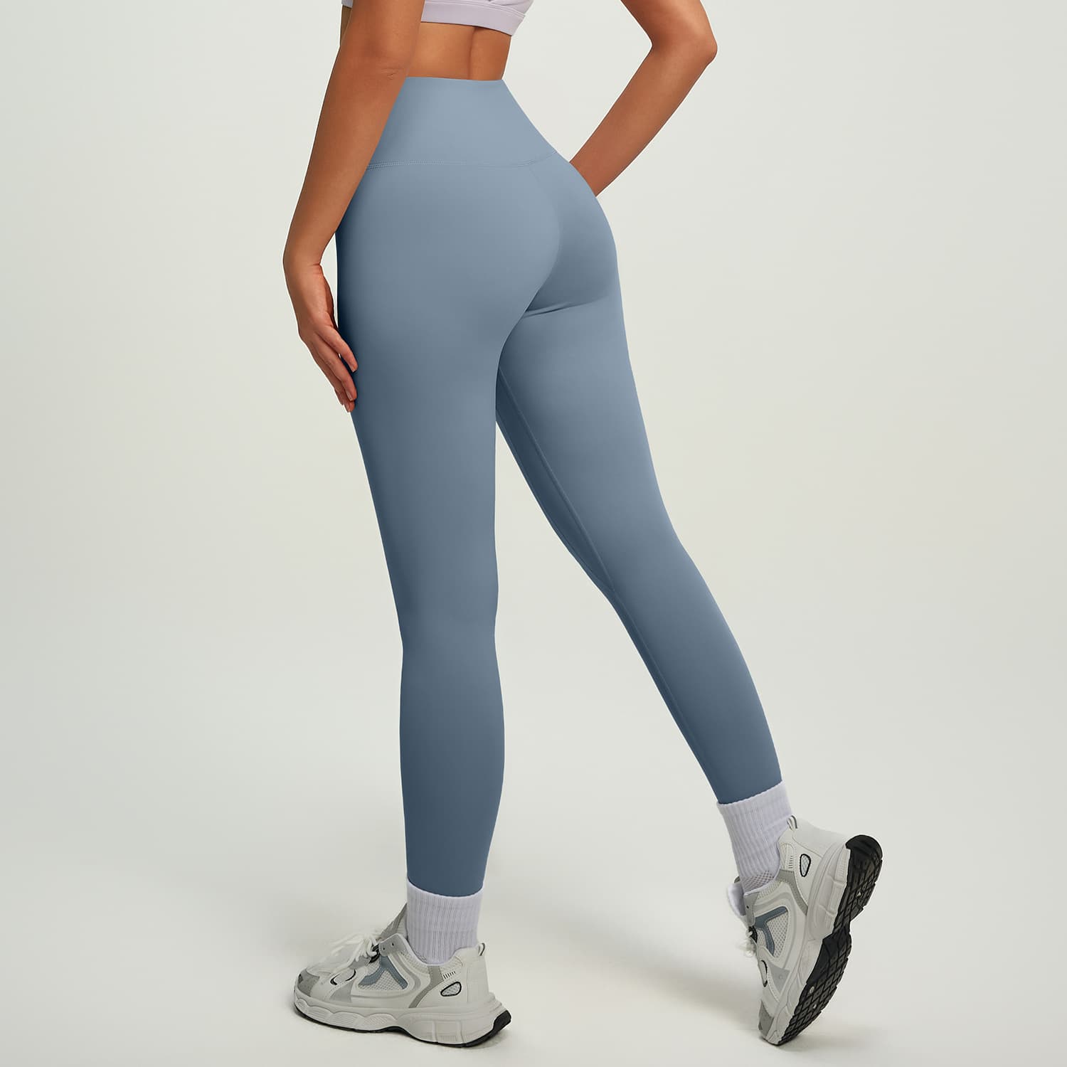 High-Waisted Yoga Trousers, image 5