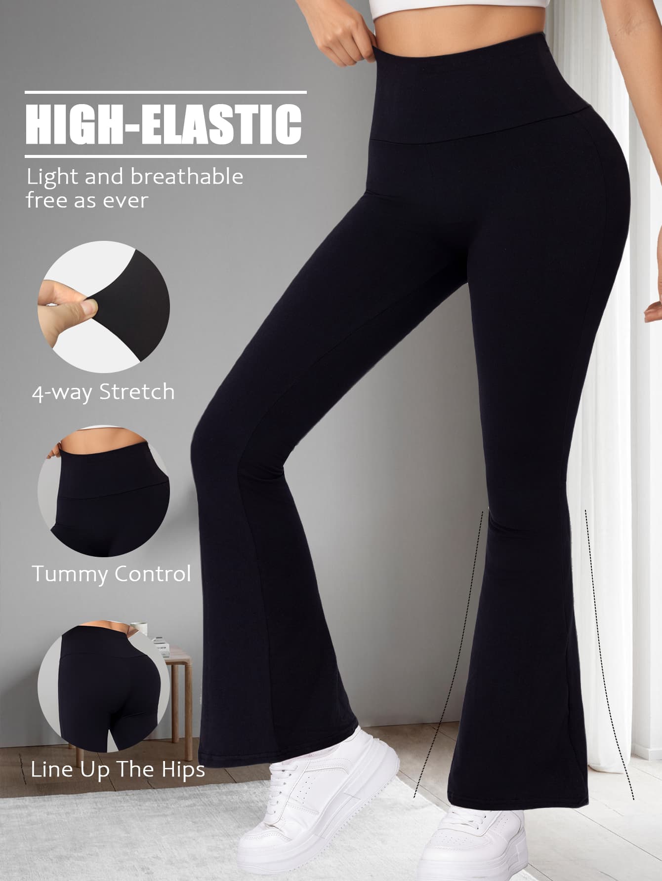 High-Waist Yoga Leggings, image 6